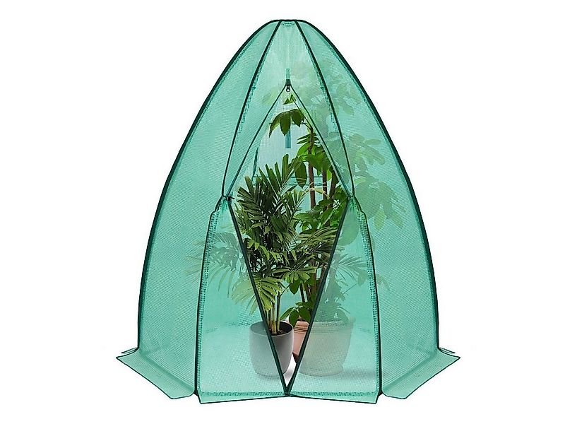Woltu Foliengewächshaus, BxTxH: 160 x 160 x 180,00 cm, PE halbtransparente günstig online kaufen