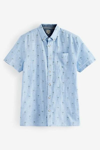 Next Langarmhemd Kurzärmliges, bedrucktes Hemd (1-tlg) günstig online kaufen