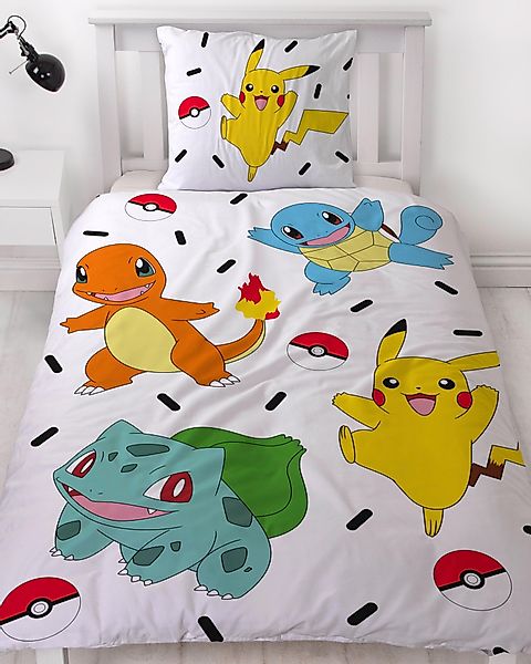 MTOnlinehandel Bettwäsche Pokémon 135x200 + 80x80 günstig online kaufen