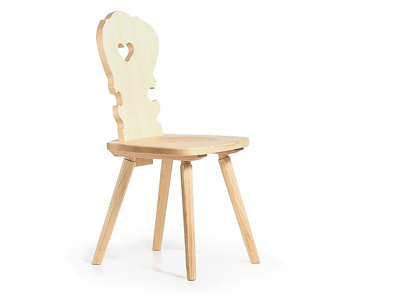 Moebel-Eins Esszimmerstuhl, VALERIO Stuhl, Material Massivholz, günstig online kaufen