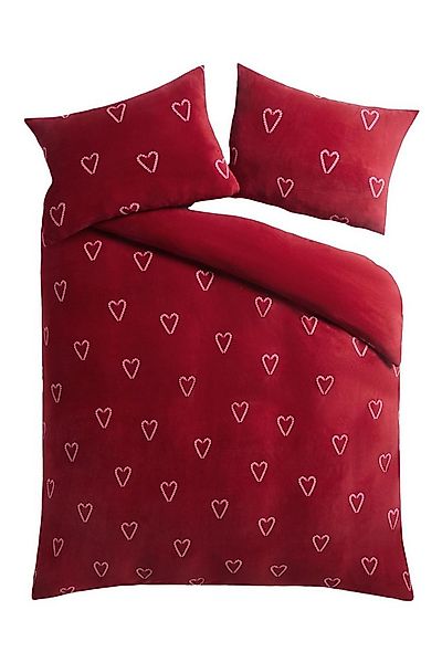 Next Bett-Set Weihnachtliche Bettgarnitur aus Fleece, Bezug: Polyester (rec günstig online kaufen