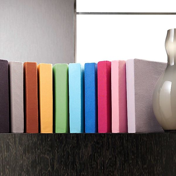 Estella Spannbettlaken, Jersey, Gummizug: Rundumgummi, (1 günstig online kaufen