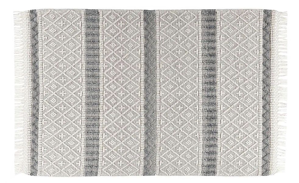 THEKO Wollteppich  Visby ¦ beige ¦ Baumwolle ¦ Maße (cm): B: 170 H: 1 Teppi günstig online kaufen