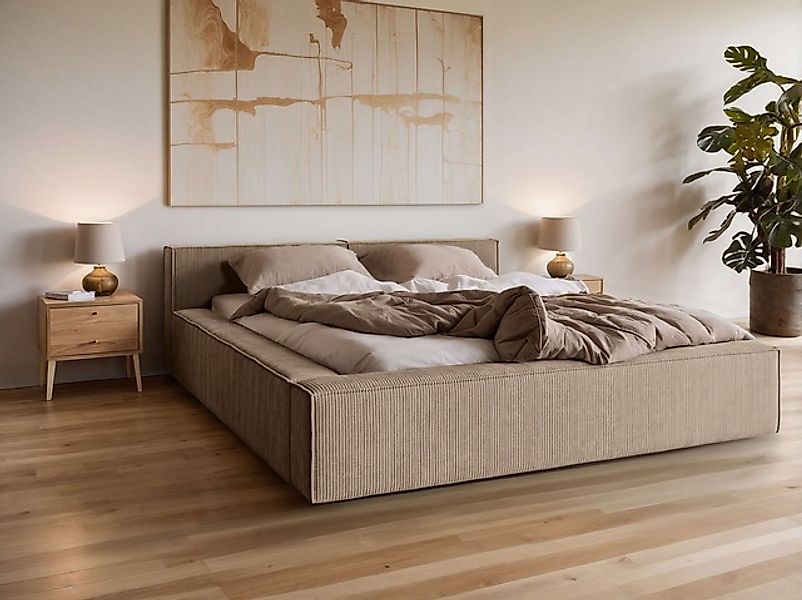 Home affaire Polsterbett »LAUREDA Bettgestell mit Lattenrost, in 4 Breiten- günstig online kaufen