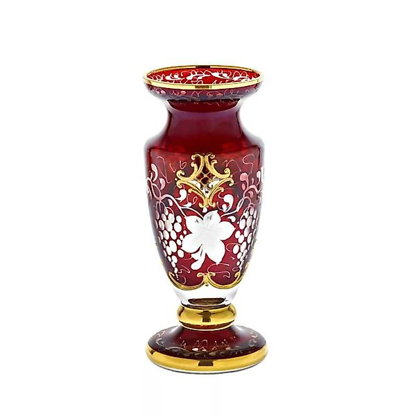 Vase auf Fuß "Golden Grape" (18cm) günstig online kaufen