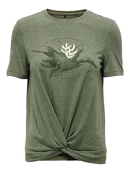 ONLY T-Shirt ONLCarriee (1-tlg) Drapiert/gerafft günstig online kaufen