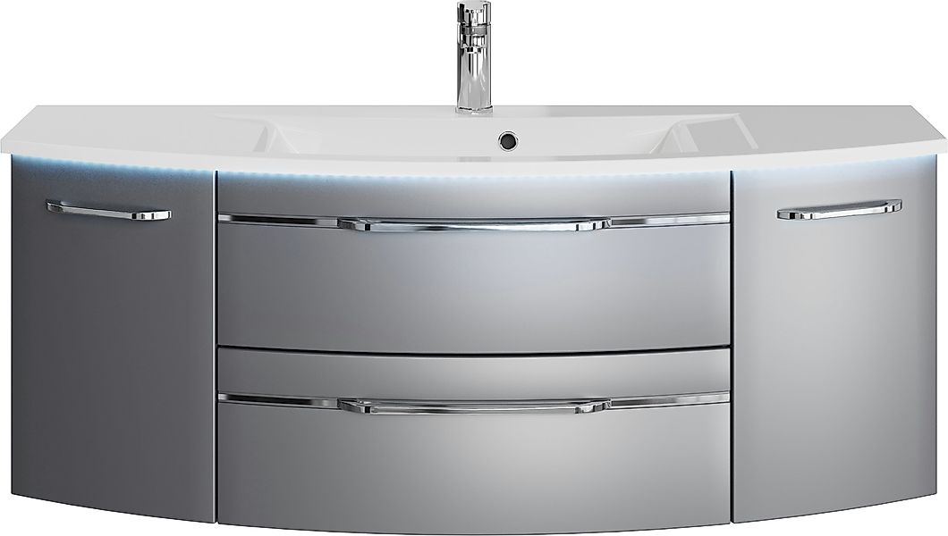 Saphir Waschtisch "Serie 7045 Mineralmarmor-Waschtisch und Unterschrank, 13 günstig online kaufen