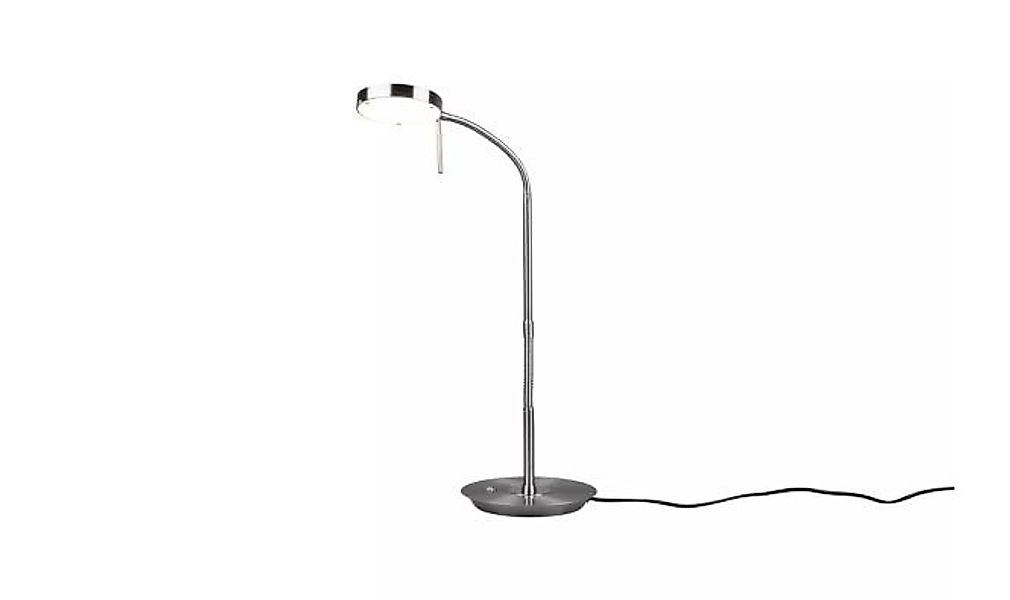 LED-Touch-Tishleuchte ca. 57 cm hoch Nickel 1 Stück Metall Hellgrau günstig online kaufen
