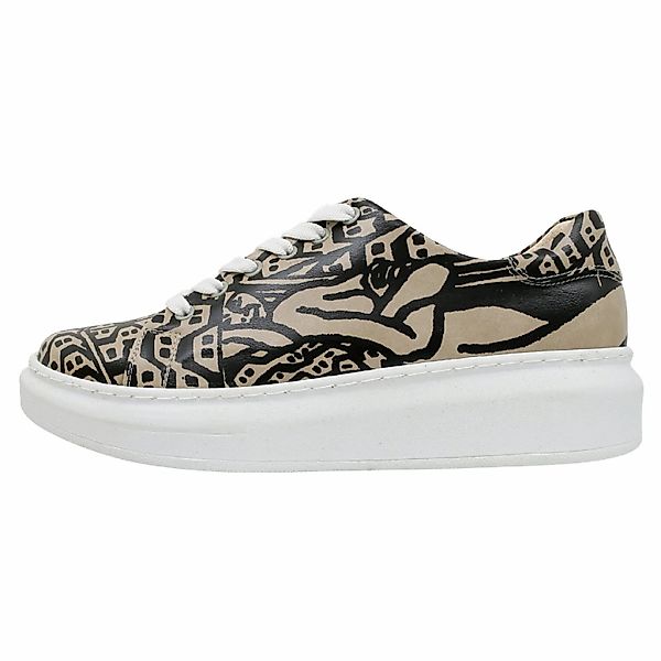 DOGO Plateausneaker "Myra Low-Top Sneaker Rivers On The Sofa Damen Sneaker" günstig online kaufen