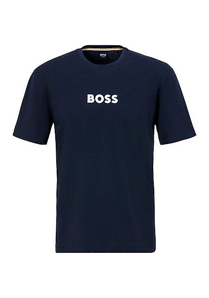 BOSS T-Shirt mit großem Logodruck günstig online kaufen