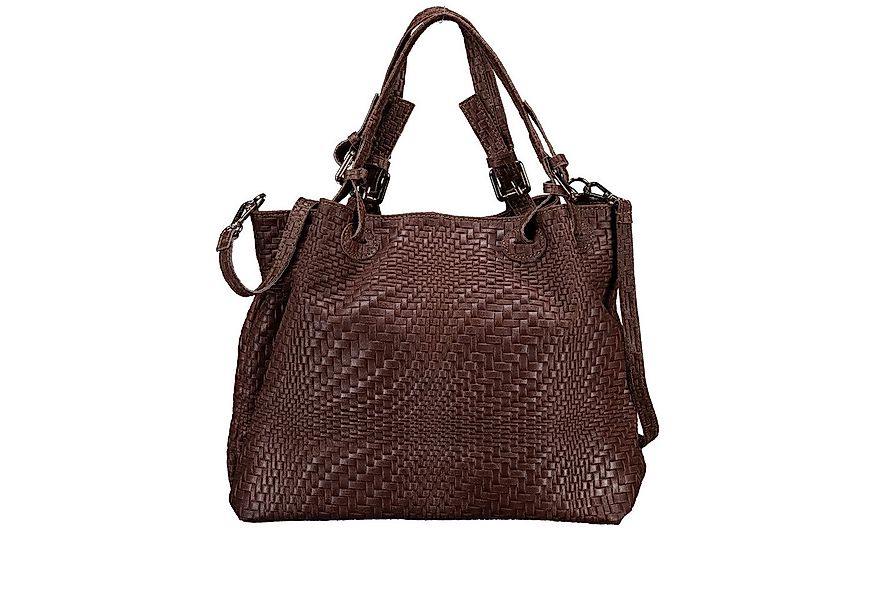 Hausfelder Manufaktur Handtasche Flechtprägung günstig online kaufen