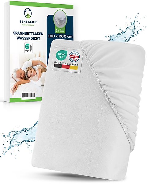 Sensalou Spannbettlaken Inkontinenz Spannbetttuch Matratzenschutzbezug, (1 günstig online kaufen