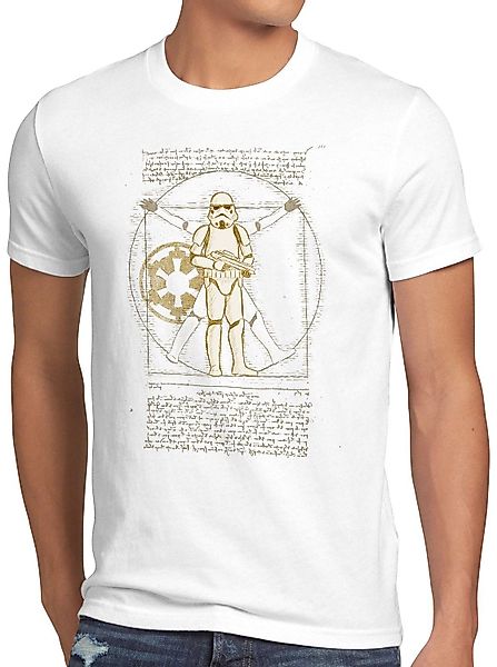 style3 T-Shirt Vitruvianische Stormtrooper Return star günstig online kaufen