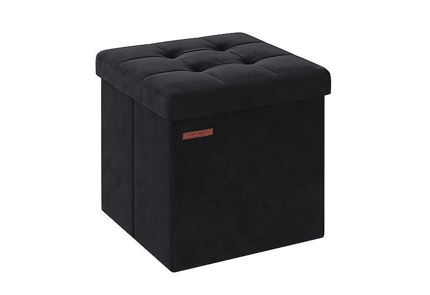 SONGMICS Sitzhocker sitzbank, Aufbewahrungsbox mit Deckel, bis 300 kg belas günstig online kaufen