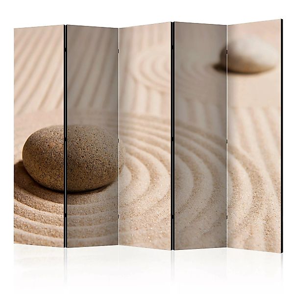 5-teiliges Paravent - Sand And Zen Ii [room Dividers] günstig online kaufen