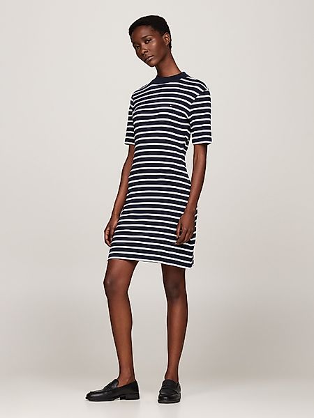 Tommy Hilfiger Shirtkleid SLIM CODY MOCK-NK günstig online kaufen