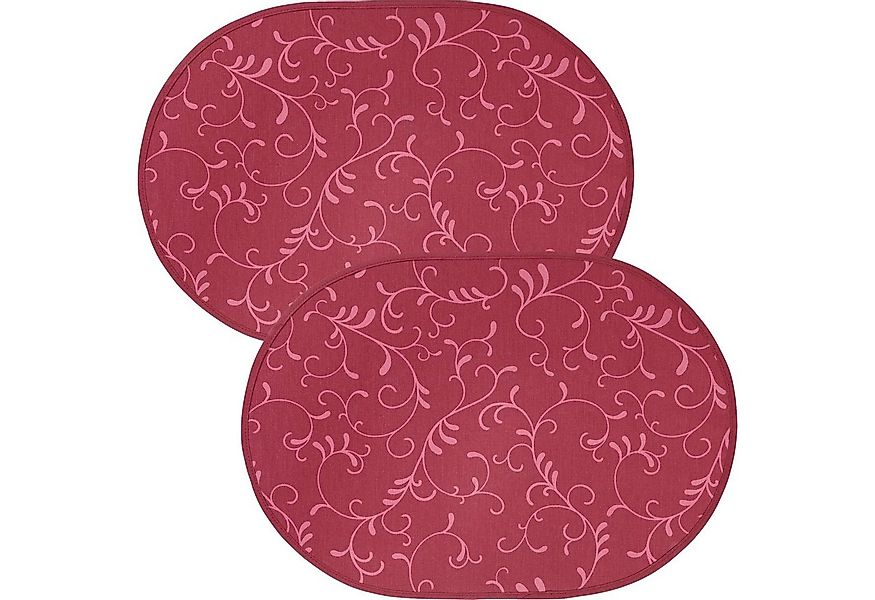 Erwin Müller Platzset Tischset "Essen" 2er-Pack, abwaschbar Ranke günstig online kaufen