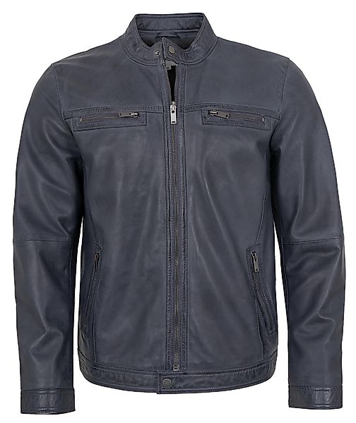 Lederjacken24 Lederjacke Remo Herren Lederjacke Lammnappa günstig online kaufen