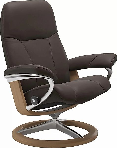 Stressless Relaxsessel "Consul", mit Signature Base, Größe L, Gestell Eiche günstig online kaufen