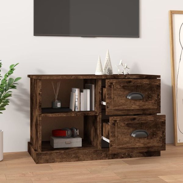 vidaXL TV-Schrank TV-Schrank Räuchereiche 73x35,5x47,5 cm günstig online kaufen
