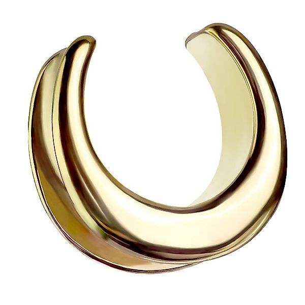 Taffstyle Plug Piercing Stretcher Halbrunder Flesh günstig online kaufen