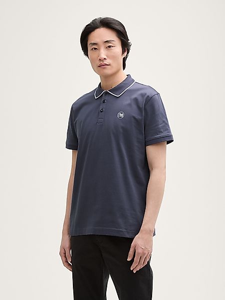 TOM TAILOR Poloshirt Piqué Poloshirt mit günstig online kaufen