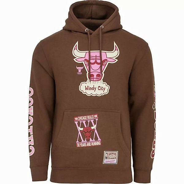 Mitchell & Ness Sweatshirt NBA Chicago B. Bacon Hoody Baumwolle günstig online kaufen