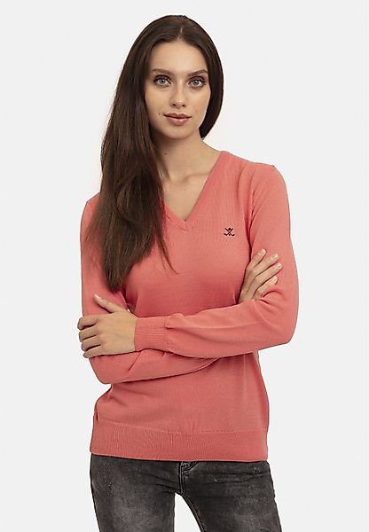 SIR RAYMOND TAILOR Strickpullover "Verty" 1 Stk. tlg. mit klassischem V-Aus günstig online kaufen