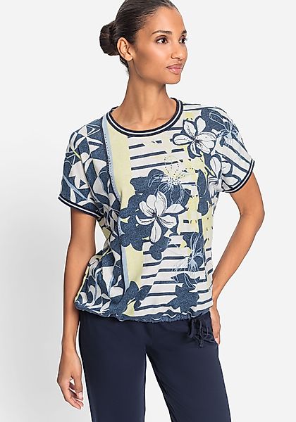 Olsen Print-Shirt (1-tlg) mit Tunnelzug und günstig online kaufen