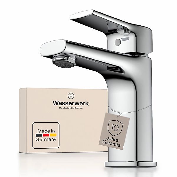 WASSERWERK Waschtischarmatur "WT 13" inkl. Popup, wassersparend günstig online kaufen