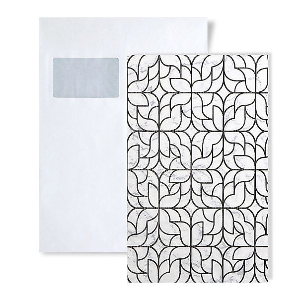 EDEM 1 MUSTERSTÜCK BRAVO S-85074BR30 DIN A4 MUSTER der Grafischen Tapete günstig online kaufen