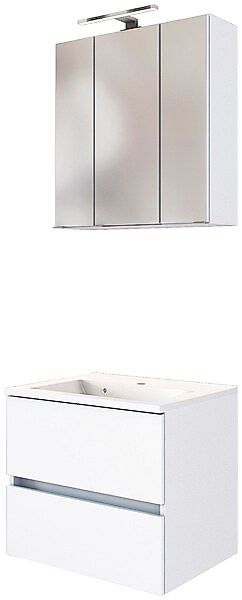 welltime Badmöbel-Set "Baabe", (Set, 2 St.), Breite 60 cm, Softclose-Funkti günstig online kaufen