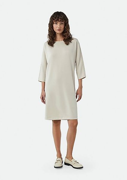 Comma Minikleid Softes Sweat-Kleid mit U-Boot-Ausschnitt günstig online kaufen