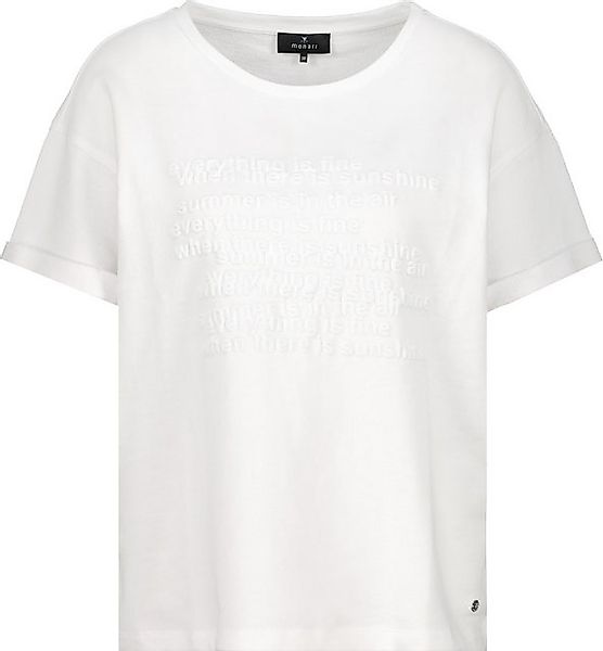 Monari Kurzarmshirt T-Shirt cream günstig online kaufen