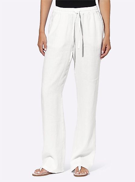 heine Jerseyhose Leinenhose Innenbeinlänge ca. 81 günstig online kaufen