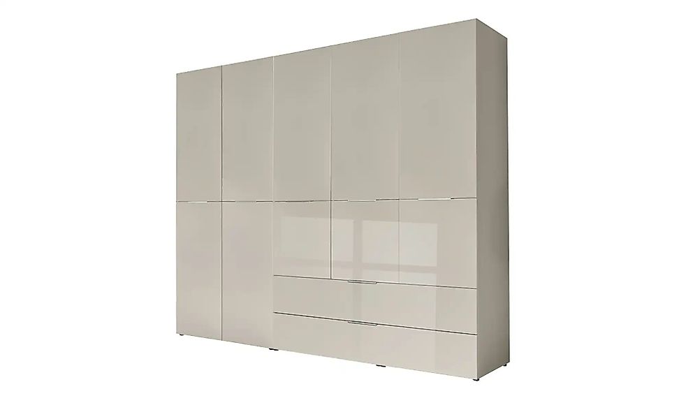 Kleiderschrank 5-türig  Vitreo Neo ¦ beige ¦ Maße (cm): B: 249,6 H: 212 T: günstig online kaufen