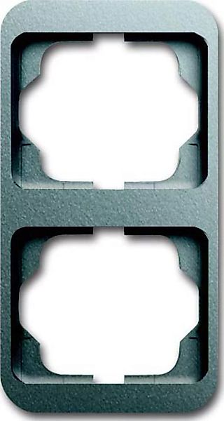 Busch-Jaeger Rahmen 2-fach titan, senkr., alpha 1732-266 - 2CKA001754A4393 günstig online kaufen