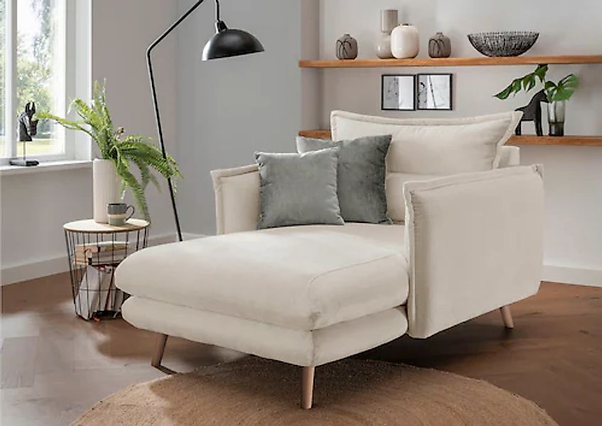 Home affaire Loveseat »Lazio« moderner Sessel mit einer bequemen Polsterung günstig online kaufen