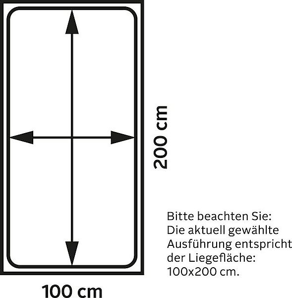 Home affaire Boxspringbett "Merino", incl. Kaltschaumtopper, 5, Breiten, 2 günstig online kaufen