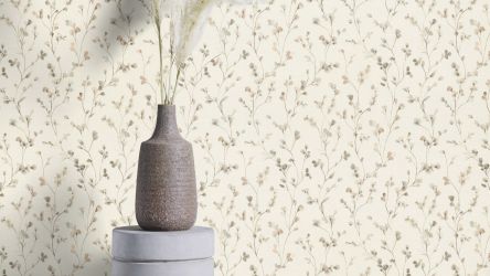 Rasch Vliestapete Vliestapete 486131 Beige-Taupe Muster günstig online kaufen