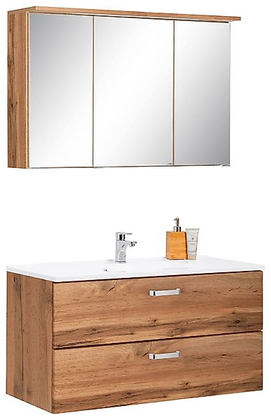 welltime Badmöbel-Set "Ravenna" 2 Stk. tlg. günstig online kaufen