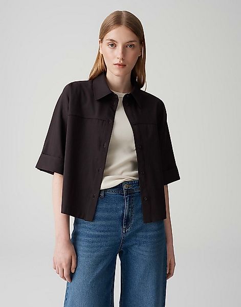 OPUS Kurzarmbluse FREPPY im Overshirt Stil günstig online kaufen