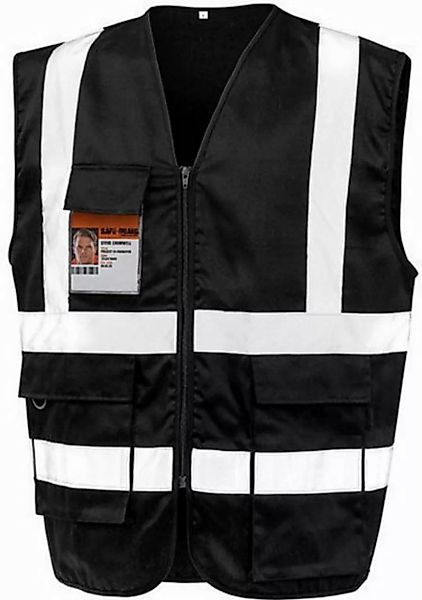 Result Warnweste Heavy Duty Polycotton Security Vest - Sicherheitsweste günstig online kaufen