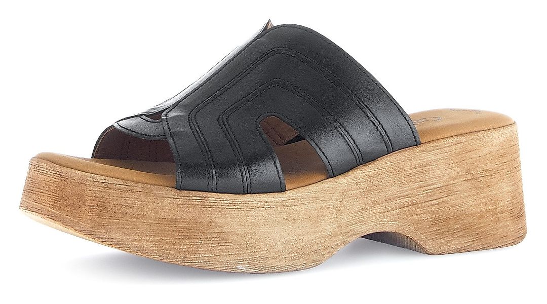 Gabor Pantolette, Keilabsatz, Sommerschuh, Best Fitting günstig online kaufen