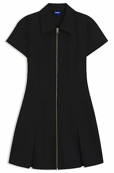 HUGO Blue Polokleid "Kahuma", Rockteil mit Kellerfalten günstig online kaufen