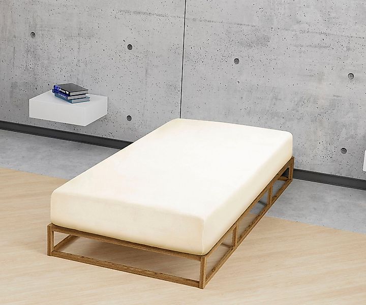 Biberna Spannbettlaken Biber in Gr. 70x140 cm für Kinder, Biber, Gummizug: günstig online kaufen