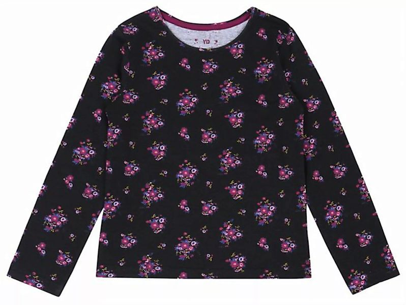 Sarcia.eu Langarmbluse Schwarze Bluse mit kleinen Blümchen gemustert YD 10- günstig online kaufen