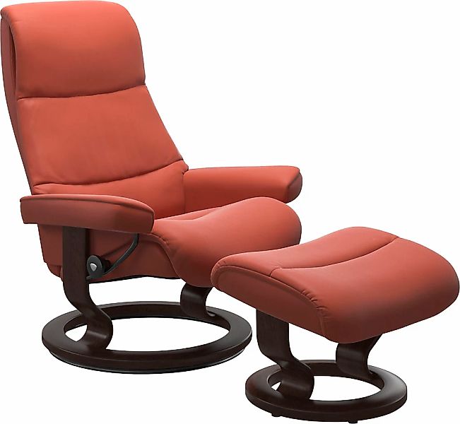 Stressless Fußhocker "View", mit Classic Base,Gestell Braun günstig online kaufen