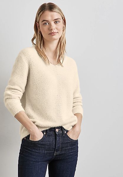 STREET ONE Strickpullover, mit V-Ausschnitt günstig online kaufen