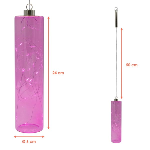 Spetebo LED Pendelleuchte Glas - 24 günstig online kaufen